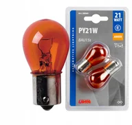 Żarówki samochodowe - Żarówka 12V PY21W BAU15s 21W pomarańcz blister Lampa halogenowa 2 sztuki - miniaturka - grafika 1
