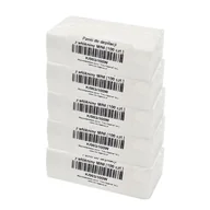 Depilacja - Pasek mini do depilacji z włókniny 3cm x 10cm biały 100szt x 5op - miniaturka - grafika 1