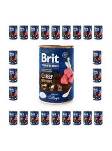 Brit Premium By Nature Puszka Wołowina z Podrobami 400g - Mokra karma dla psów - miniaturka - grafika 3