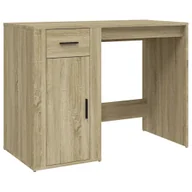 Biurka dla dzieci - Biurko, dąb sonoma, 100x49x75 cm, materiał drewn - miniaturka - grafika 1