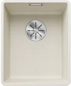 Zlewozmywaki - Zlewozmywak granitowy BLANCO Subline 320-F Silgranit Delikatny biały 527159 - miniaturka - grafika 1