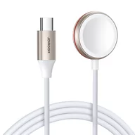Akcesoria do smartwatchy - Joyroom Ładowarka magnetyczna, indukcyjna do Apple Watch USB-C, 1,2 m, biała - miniaturka - grafika 1