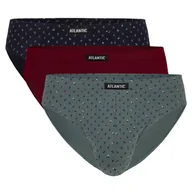 Majtki męskie - 3-PACK Slipy męskie sport Atlantic-M - miniaturka - grafika 1