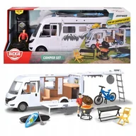 Samochody i pojazdy dla dzieci - Dickie Toys Kamper Playlife 30 cm Pojazd + Akcesoria - miniaturka - grafika 1