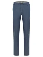 Spodnie męskie - Mustang Chinosy Daytona 1017075 Niebieski Slim Fit - miniaturka - grafika 1