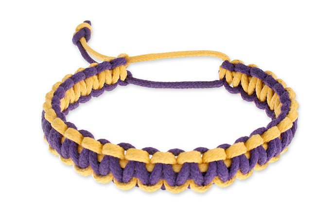 Bransoletka Ze Sznurka Regulowana Węzły