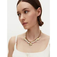 Naszyjniki - Naszyjnik Guess JUBN05 122JW Złoty - miniaturka - grafika 1