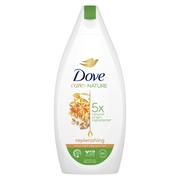 Kosmetyki do kąpieli - Dove Care by Nature Replenishing - żel pod prysznic 400ml - miniaturka - grafika 1