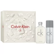 Zestawy perfum unisex - Calvin Klein CK One zestaw Edt 100 ml + Deodorant 150 ml unisex - miniaturka - grafika 1