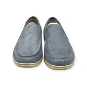 Mokasyny męskie - Mokasyny męskie zamszowe Old Money 42 - miniaturka - grafika 1