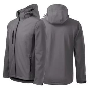 Kurtka stalowa softshell Malfini męska z logo na sercu z nadrukiem logo firmy 300g 522 kolor 36 - Moda i Uroda OUTLET - miniaturka - grafika 1