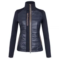 Kurtki jeździeckie - Bluza EQ.QUEEN Elvira 25SS damska Kolor: granatowy/granatowy, Rozmiar: XS - miniaturka - grafika 1