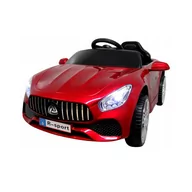 Pojazdy elektryczne dla dzieci - Cabrio B3 CZARNY LAKIEROWANY Auto na akumulator - miniaturka - grafika 1