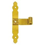 Zawiasy, okucia i inne akcesoria - Zawias ramowy prosty ZRP 200/13 cynk galwanizowany złoty DMX - miniaturka - grafika 1