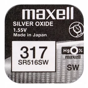 Maxell Bateria 317 1 szt m56 - Baterie i akcesoria - miniaturka - grafika 1