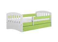Łóżka dla dzieci i młodzieży - Łóżko dziecięce CLASSIC 1 180x80 zielone - POLECA nas aż 98% klientów - ZAMÓW (91 822 80 56) - miniaturka - grafika 1