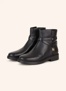 Michael Kors Botki Chelsea Abigail schwarz - Botki damskie - miniaturka - grafika 1