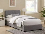 Łóżka - Signal ŁÓŻKO MONTREAL RAVEN 90X200 KOLOR SZARY 07 - miniaturka - grafika 1