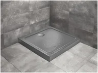 Brodziki prysznicowe - Brodzik kwadratowy 90x90x11,5 Radaway DOROS C COMPACT STONE SDRC9090-05-64S antracyt - miniaturka - grafika 1