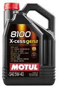 Oleje silnikowe - Motul X-Cess Gen2 5W40 5L - miniaturka - grafika 1
