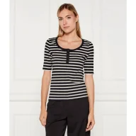 Bluzki damskie - LAUREN RALPH LAUREN Bluzka Slim Fit - miniaturka - grafika 1