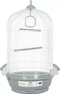 Klatki i wyposażenie dla ptaków - Zolux Klatka dla ptaków Primo Carmen 50 cm kol. szary/biały - miniaturka - grafika 1