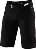 Spodenki rowerowe - 100% Szorty męskie 100% AIRMATIC Shorts black roz.38 (52 EUR) (NEW) - miniaturka - grafika 1