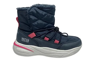 KangaROOS Damskie śniegowce K-cg Rina Ev, Dk Navy Daisy Pink, 35 EU - Śniegowce damskie - miniaturka - grafika 1