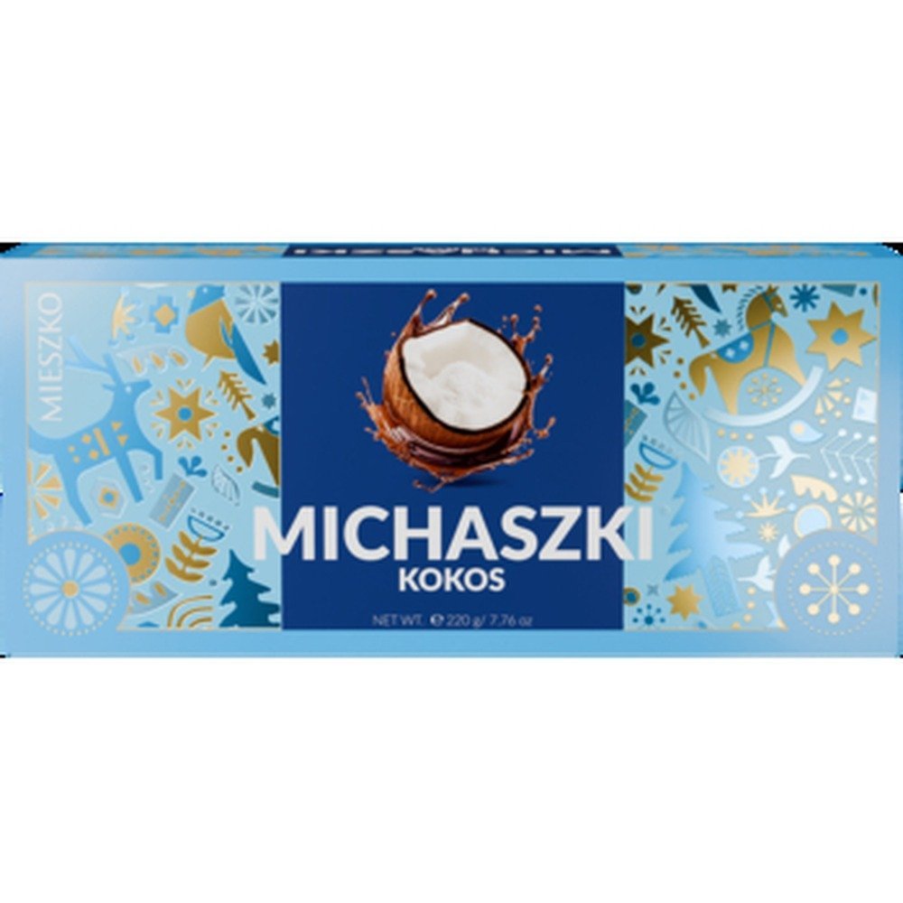 Michaszki Mieszko o smaku kokosowym 220 g