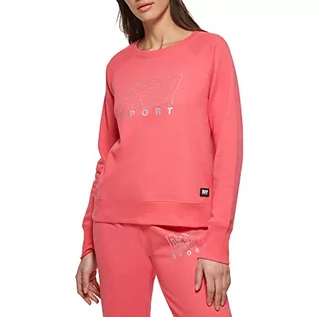 Swetry damskie - DKNY Sportowy sweter damski, Calypso, S, Calypso, S - grafika 1