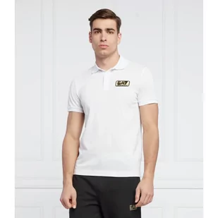 EA7 Polo | Regular Fit - Koszule męskie - miniaturka - grafika 1