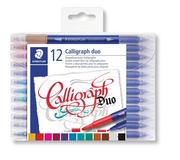 Kredki, ołówki, pastele i pisaki - Staedtler Pisak artystyczny do kaligrafii 12 kolorów - miniaturka - grafika 1