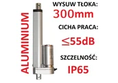 Napędy i siłowniki do bram - SIŁOWNIK ELEKTRYCZNY 12V SILNIK LINIOWY 300mm 600N - miniaturka - grafika 1
