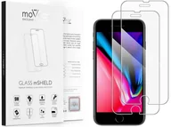 Szkła hartowane na telefon - movear 2 szt. Szkło Hartowane 9H Apple iPhone 8/7 PLUS (5.5") do Etui GLASS mSHIELD 2.5D AI87PGPM14A002 - miniaturka - grafika 1