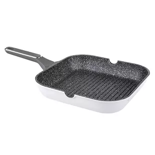 Patelnia grillowa, 28 cm, odlewane aluminium - Patelnie - miniaturka - grafika 1