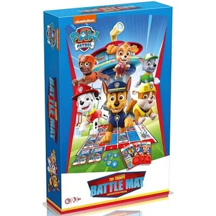 Top Trumps Battle Mat Psi Patrol Nowa - Gry planszowe - miniaturka - grafika 1