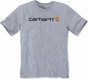 Carhartt Koszulka Core Logo T-Shirt Szary r.M - Koszulki męskie - miniaturka - grafika 1