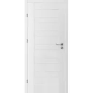 Drzwi wewnętrzne - Skrzydło drzwiowe 80L 0/5 biały bergamo 70 lewe - miniaturka - grafika 1