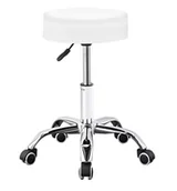 Krzesła i taborety kosmetyczne - Taboret kosmetyczny fryzjerski krzesło hoker SPA mobilny - miniaturka - grafika 1