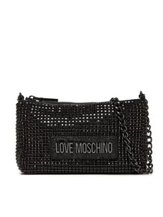 LOVE MOSCHINO Torebka JC4046PP1LLP100A Czarny - Torebki damskie - miniaturka - grafika 1