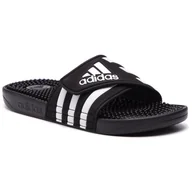 Klapki i japonki damskie - Adidas Klapki adissage F35580 Cblack/Ftwwht/Cblack - miniaturka - grafika 1