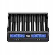 Ładowarki i akumulatory - Ładowarka Xtar VC8S 8 16340, 17670, 18350, 18500, - miniaturka - grafika 1