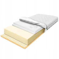 Materace - Materac dla dziecka 120x200 Visco 6cm lateks 19 cm - miniaturka - grafika 1