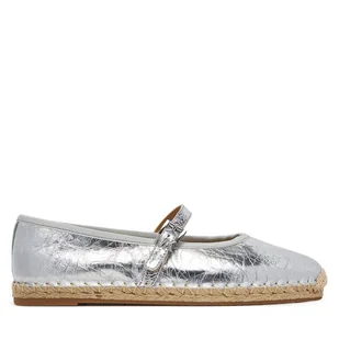 Espadryle MICHAEL Michael Kors Lynn 40S5LYFP2M Srebrny - Espadryle damskie - miniaturka - grafika 1
