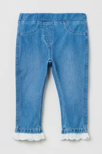Spodnie i spodenki dla dziewczynek - OVS jeansy dziecięce - grafika 1
