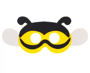 GoDan Maska "Pszczółka" filcowa MFPSZ-OB - Dodatki do strojów karnawałowych - miniaturka - grafika 1