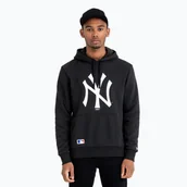 Bluzy męskie - Bluza męska New Era NOS MLB Reguler New York Yankees Hoody black - miniaturka - grafika 1