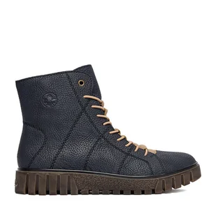 Trzewiki Rieker CEO-Y3420-14 Granatowy - Botki damskie - miniaturka - grafika 1