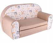 Zestawy mebli dla dzieci - SOFA Z PIANKI KANAPA DLA DZIECKA ROZKŁADANA - WZÓR SM22 - miniaturka - grafika 1