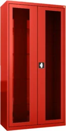 MD/2s.3020 szafa lekarska 2-skrzydłowa 1-komorowa czerwona - Meble i wyposażenie gabinetów medycznych - miniaturka - grafika 1